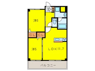 グラティの物件間取画像